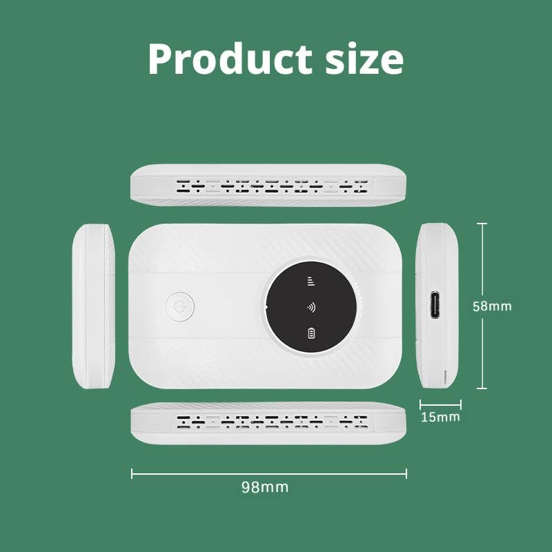 KITPIPI 2025 Upgraded Ultralink Pocket WiFi [Free WiFi Anywhere In Your ...