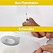 GCQ Teflon Tape, Thread Seal Tapes, PTFE Thread Seal Tape for Plumbers Sealant Tape for Leak Water Pipe Thread 3/4 inch x 790inch (2 Pack/White)