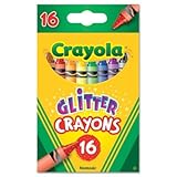 Glitter Crayons 16-Pack