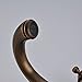 Rozin Antique Brass Double Knobs Basin Faucet Single Hole Deck Mounted Bathroom Sink Mixer Tap