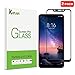 [2 Pack] Xiaomi Redmi Note 6 Pro Screen Protector, KATIAN HD Full Coverage Protector[Anti-Scratch] [No-Bubble], 9H Tempered Glass Screen Film Xiaomi Redmi Note 6 Pro [Black]