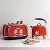 Haden-Jersey-Toaster--Electric-Stainless-Steel-Toaster-Four-Slice-Marmalade-CE45-NOT-RED Haden Jersey 4 Slice Orange Toaster – Electric Stainless-Steel Retro Toaster - Variable Browning Control - Reheat and…