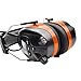 Bluetooth & Radio AM/FM Hearing Protection Ear Protector - Wireless Noise Reduction Safety Earmuffs - NRR 25dB Headphones for Working Mowing Construction