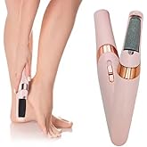 Electric Foot File, Callus Remover for Feet,Rechargeable Foot Pedicure Tool for Dry &Dead Cracked Skin,Professional Cordless Hard Skin Removal with 2 Durable Heads