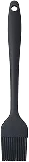 saizone 21cm Silikon Backpinsel Basting Gebäckbürste Grillbürste Gebäck Kochbürste Öl Backbürsten Hitzebeständige Küche Schwarze Farbe