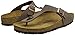 BIRKENSTOCK Women's Gizeh Thong Sandal, Mocha Birkibuc, 37 R EU, 6-6.5 M US