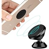 Magnetic Car Mount Holder,HETBEES Universal 360° Rotation Magnetic Cell Phone Holder,Dashboard Mount,Desk Cell Phone Holder, Hands Free Phone mount for all Smartphones and Small Tablets,iphone phone