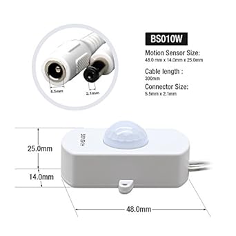 Amazon.com: Sensky BS010W 12v 24v 3a Sensor a larga ...