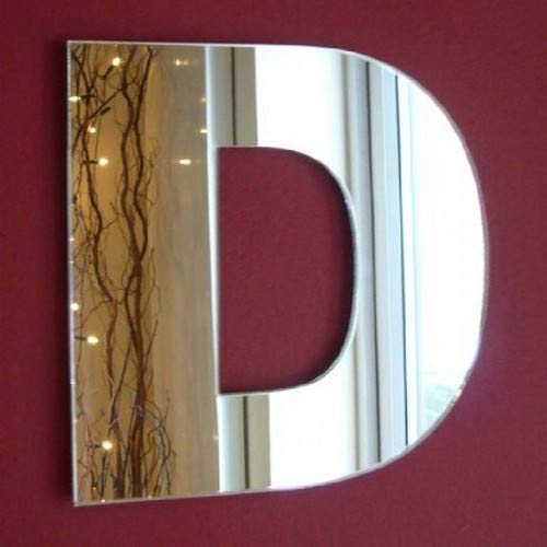 Upper Case Letter D Mirror 45cm