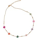 Cute Flower Beaded Ball Waist Chain Belt for Women Stainless Steel Bead Daisy Flowers Adjustable Waist Summer Beach Party Bikini Belly Chains 18K Gold Plated Fashion Jewelry Body Accessories 31.5"+ 4"