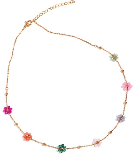 Amazon.com: Simple Flower Pendant Waist Chain Belt Bikini  display picture 1