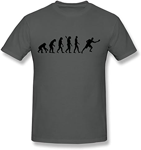 WSB Men's T Shirt Evolution Table Tennis DeepHeather 5
