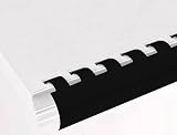Q-Connect Black 8mm Binding Combs Pack of 100 KF24018 view 2