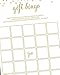 Gift Bingo - Game - Gold Confetti (50-sheets)