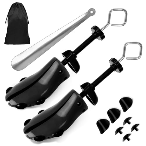LANNEY Shoe Stretcher Men, Pair of way Adjustable Shoe Widener