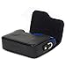MegaGear MG1089 Leather Camera Case with Strap Compatible with Canon PowerShot SX620 HS, ELPH 180, ELPH 190 is, ELPH 360 HS, ELPH 170 is, SX610 HS - Black