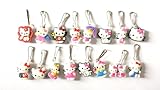 AVIRGO 16 pcs Zipper Pull / Zip pull Charms for Jacket Backpack Bag Pendant Set # 61-2
