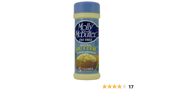 Molly mcbutter fat free Natural Butter flavor sprinkles (022400000039)