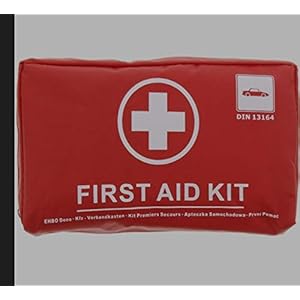 first aid kit | EHBO kit | rood/wit | één maat | 41-delig |