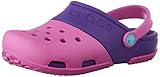 crocs Kids' Electro II Clog (Infant/Toddler/Little Kid),Party Pink/Neon Purple,3 M US Little Kid