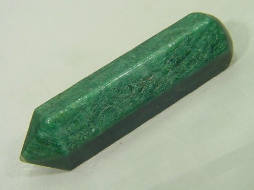Genuine Fuschite 6 Side Faceted Healing Massage Acupressure Wand
