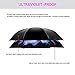 Spar. Saa Double Layer Inverted Umbrella with C-Shaped Handle, Anti-UV Waterproof Windproof Straight Umbrella for Car Rain Outdoor Use