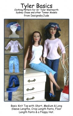 Basics Clothing Pattern for 16" Tyler Tonner