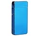 Padgene Electronic Pulse Double Arc Cigarette Lighter, Chinese Dragon Windproof Flameless USB Rechargeable Arc Lighter, Dark Blue