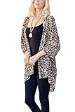 ViiViiKay Women's Floral print Chiffon Sheer Kimono Oversized Cardigan cape Tops