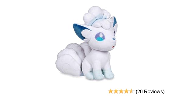 shiny alolan vulpix plush