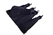 KONMAY 10pcs 3.4''(8.5cm) Handmade Imitation Silk Tassels with Hanging Loop for Jewelry Making (Black)