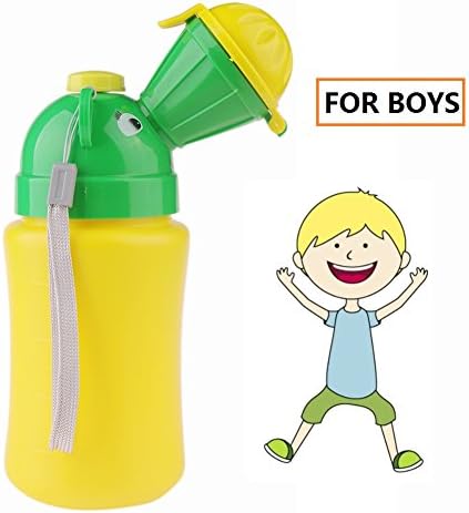Portable Baby Potty, Anteer Emergency Urinal Toilet Potty For Baby Child And Kids Car Travel And Camping And Toddler Pee Pee Training Cup (Boys)