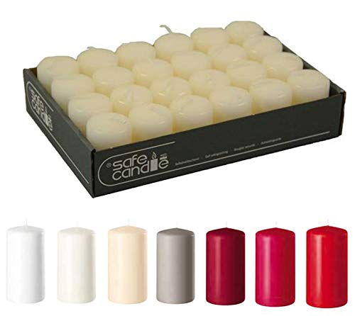 Safe Candles Wax Pillar Candles