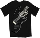 Kerusso Adult Christian Guitar T-shirt Don't Fret God Is With You