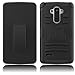 LG G Stylo Case, EC™ Hybrid Holster Case, Dual Layers Armor Case with Kickstand and Locking Belt Swivel Clip for LG G Stylo/LG G4 Stylus/ LG LS770 (Black)