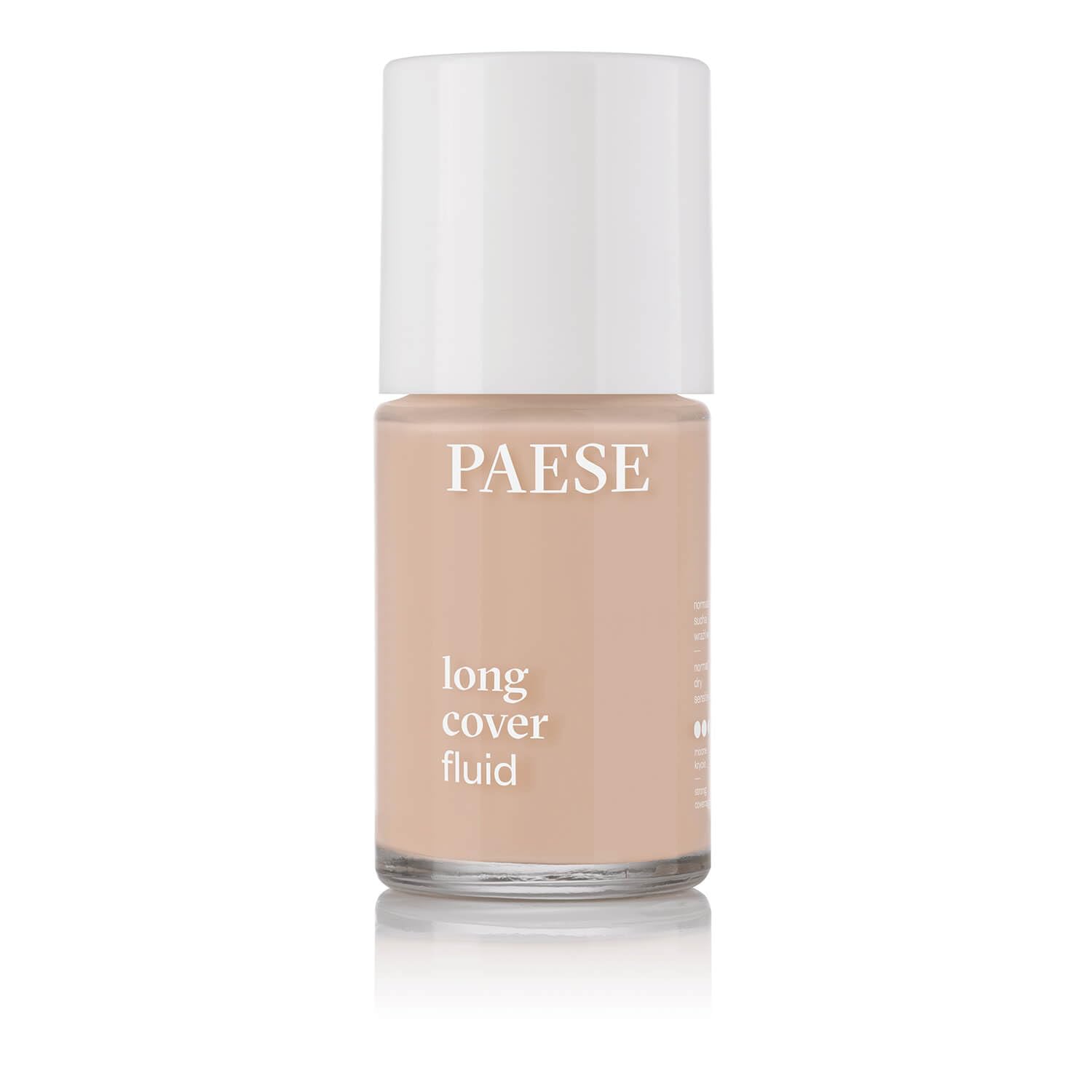 Paese Cosmetics Long Cover Fluid Foundation, Shade Number 02 30 ml