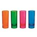 Party Essentials Hard Plastic 2-Ounce Shot/Shooter Glasses, Pack of 10, Assorted Neon