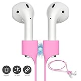 FONY Airpods Magnetic Strap Anti-Lost Airpods Cord Sport String Silicone Leash Cable Connector - Airpods Accessories for Airpods Pro/2/1 (Pink)