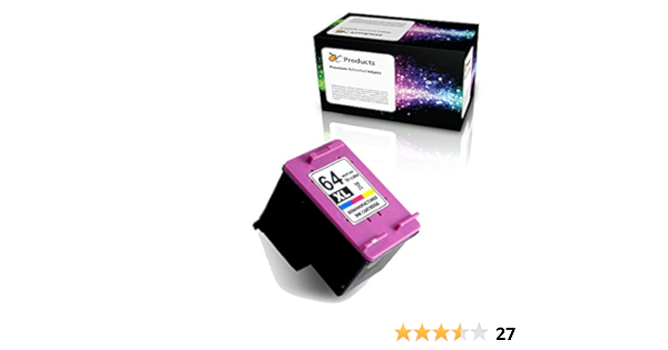 amazon hp 64 printer cartridges