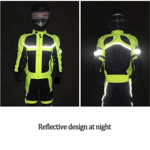 Zomer Motorjas Reflecterende Motorjas Motorjas Racing Pak - Afbeelding 4