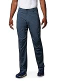Columbia Men's Standard Silver Ridge Stretch Pants, Dark Mountain, 32 x 32