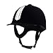 YLFC Riding Helmet, Schooler Helmet, Performance Helmet, Equestrian Helmets Comfortable Velvet Horse Riding Hat Horse Riding Helmets Lightweight Black Unisex(54-62CM)