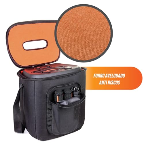 Bolsa Case Capa Bag Bisbel Compatível com J b l Partybox Encore 2 Acolchoada