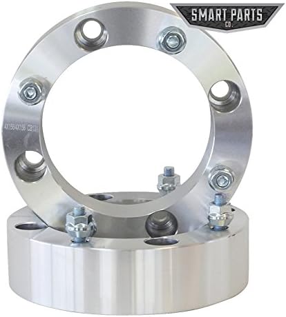 2pc ATV Wheel Spacers 4" (2 inch Per Side) for 4x156 Bolt Patterns, 12x1.5 Threads (Same Style Lug Nuts as Automotive spacers) Polaris Ranger RZR XP 1000 Trail 900 XC High Performance S Ranger Ace