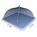 Zicome Colorful Mesh Food Cover Tents, Pop-up and Collapsible, 4 Pack, 17