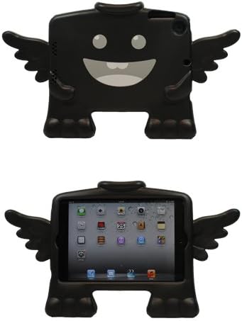 Apple iPad Mini 1/2/3 Generations,Lightweight Shock Proof series iAngel design especially for kids/family with Easy grip handle-Black