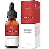 Best Retinol Serum 2.5% with Hyaluronic Acid | Natural Jojoba Oils, Witch Hazel, Vitamin E and Green Tea | Anti-Aging, Anti-Wrinkle Skin Repair | Helps Reduce Blemishes & Dark Spots | 1 fl. oz.