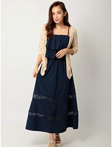 Amazon セシルマクビー Cecil Mcbee レース切替セットアップ セシルマクビーオリジナル マキシ丈 キャミワンピ フリル ネイビー M ワンピース チュニック 通販 Amazon セシルマクビー Cecil Mcbee レース切替セットアップ セシルマクビーオリジナル マキシ丈 キャミワンピ フリル ネイビー M ワンピース チュニック 通販
