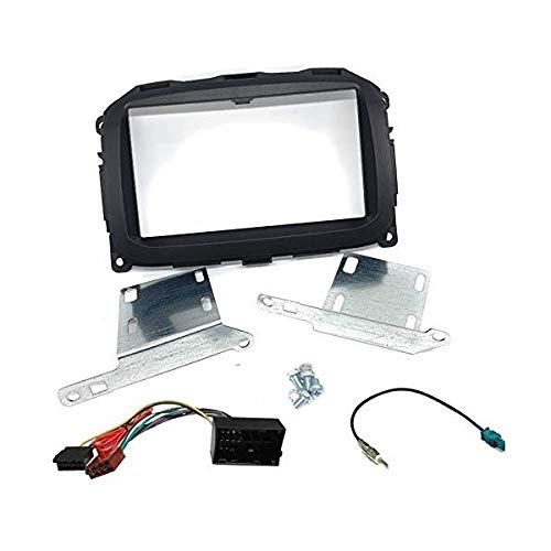 Sound-way - 2 DIN Car stereo facia radio adapter compatible with Alfa Romeo Giulietta 2014