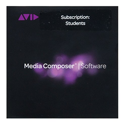 Avid Media Composer 8 Educational Software Annual Subscription for Student, Download